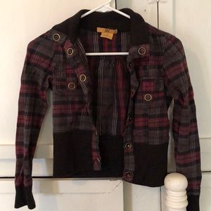 Plad jacket
